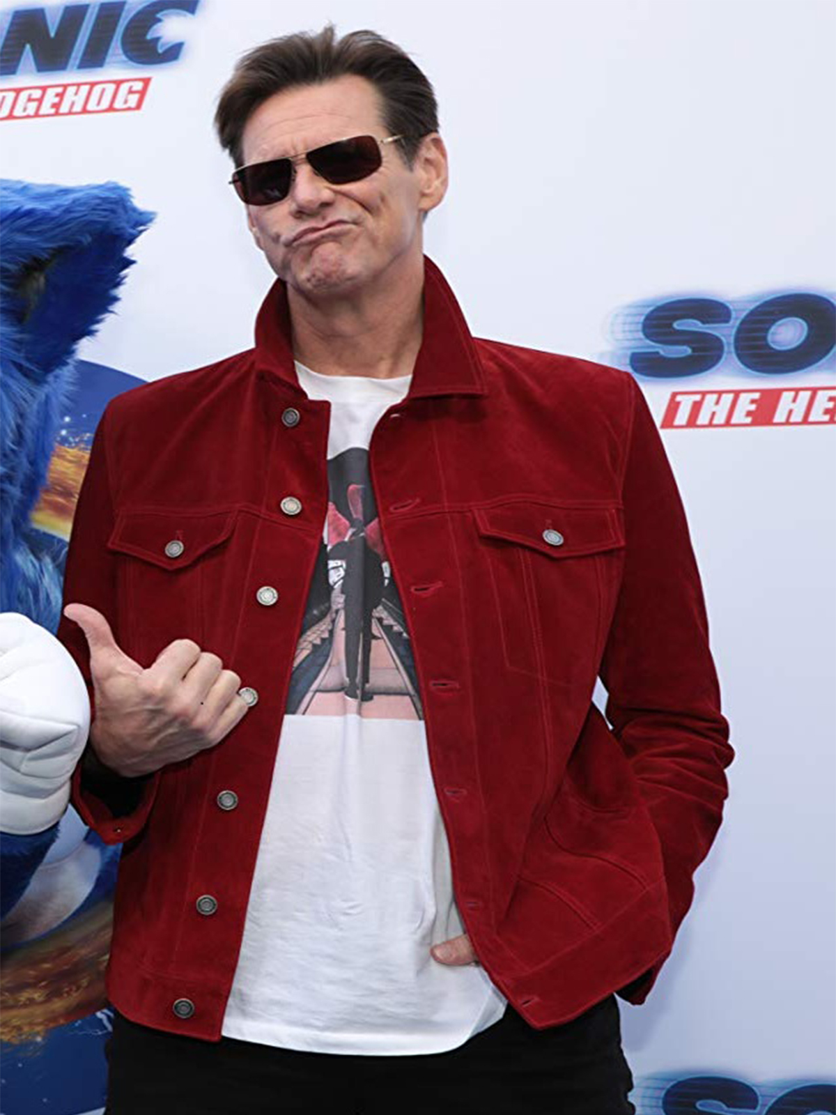 Sonic the Hedgehog Jim Carrey Jacket