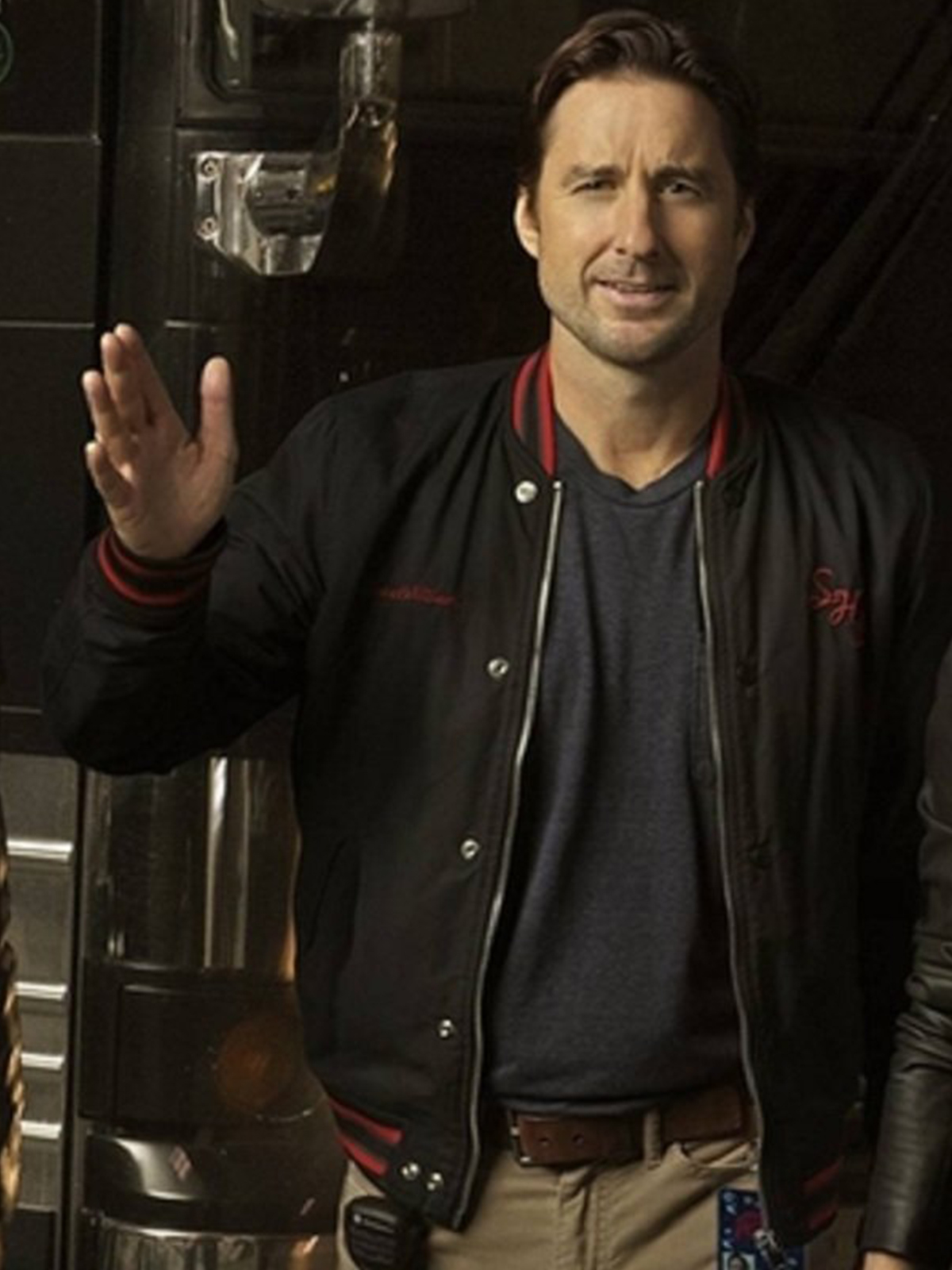 TV Series Roadies Luke Wilson Varsity Jacket