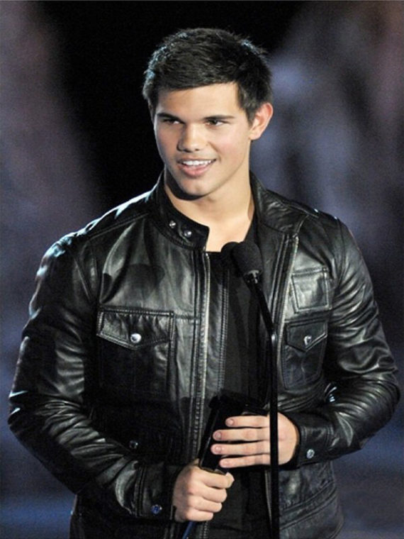 Taylor Lautner Leather Jacket