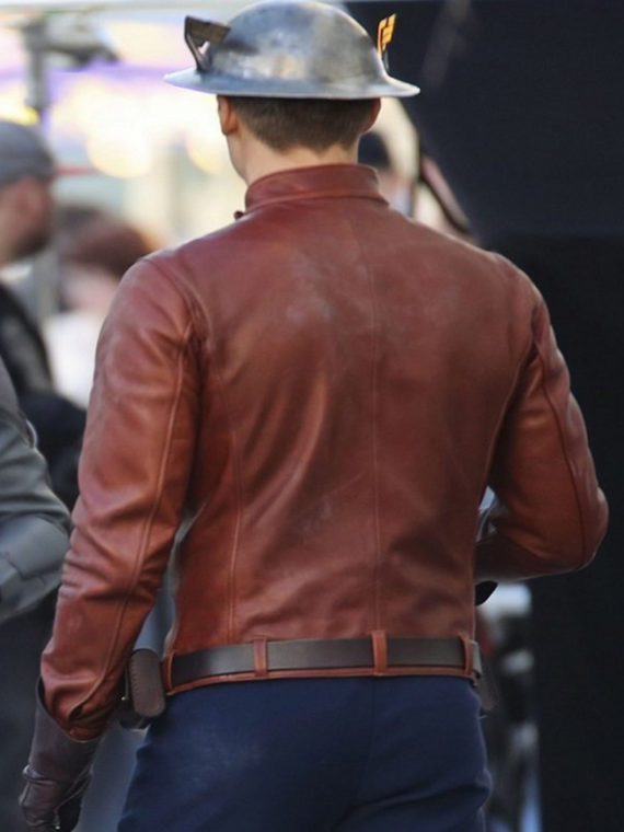 Teddy Sears Flash Jay Garrick Leather Jacket