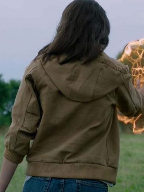 The New Mutants Danielle Moonstar Brown Jacket - Image 2