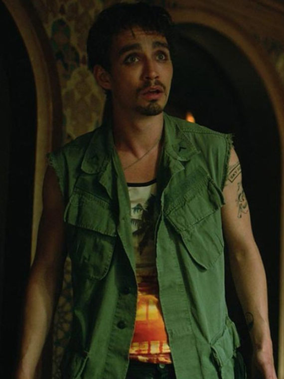 The Umbrella Academy Robert Sheehan Green Vest