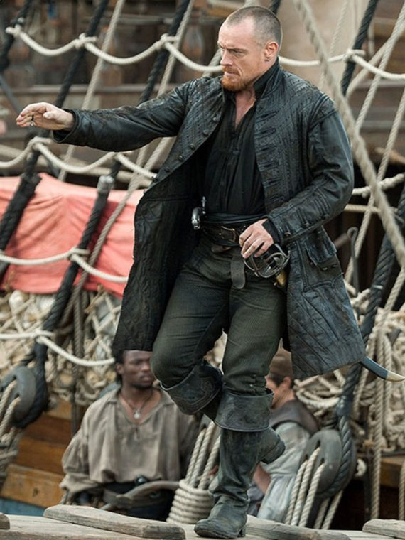 Toby Stephens Black Sails Coat