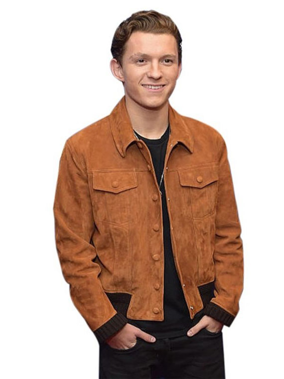 Tom Holland Suede Jacket