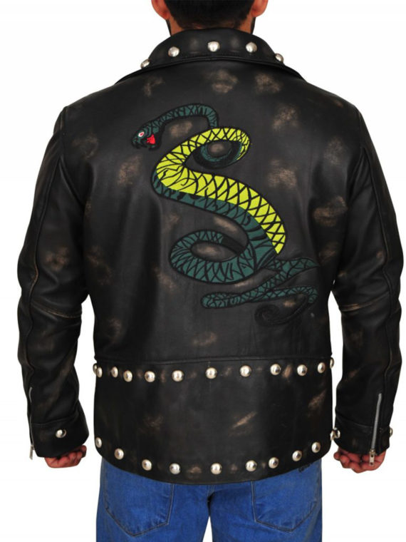 Tunnel Snakes Rule 3 Leather Jacket