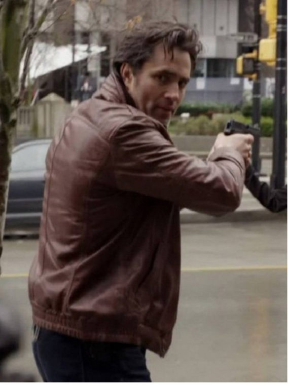 Victor Webster Series Leather Jacket