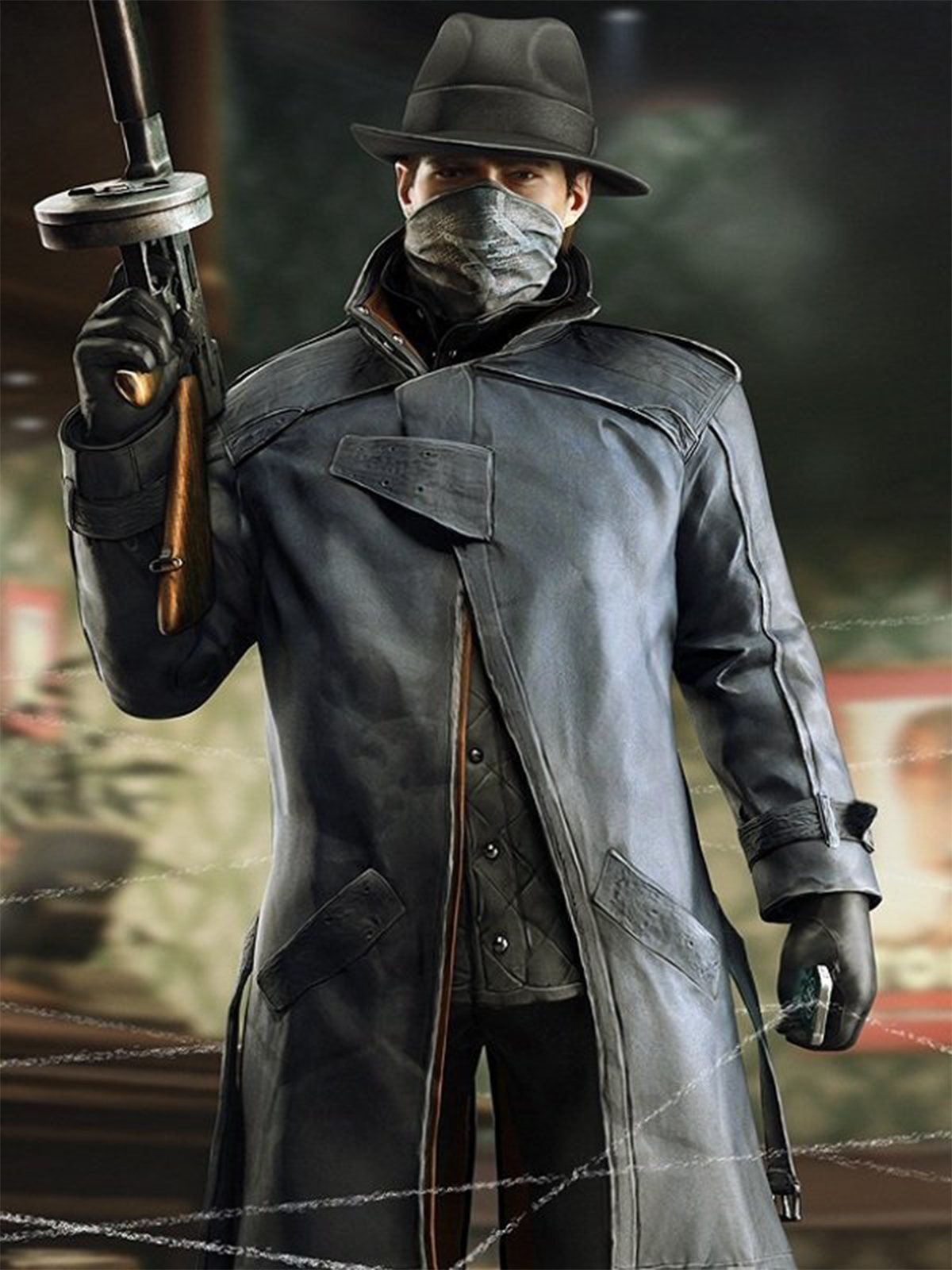 Watch Dogs Alone Gray Coat