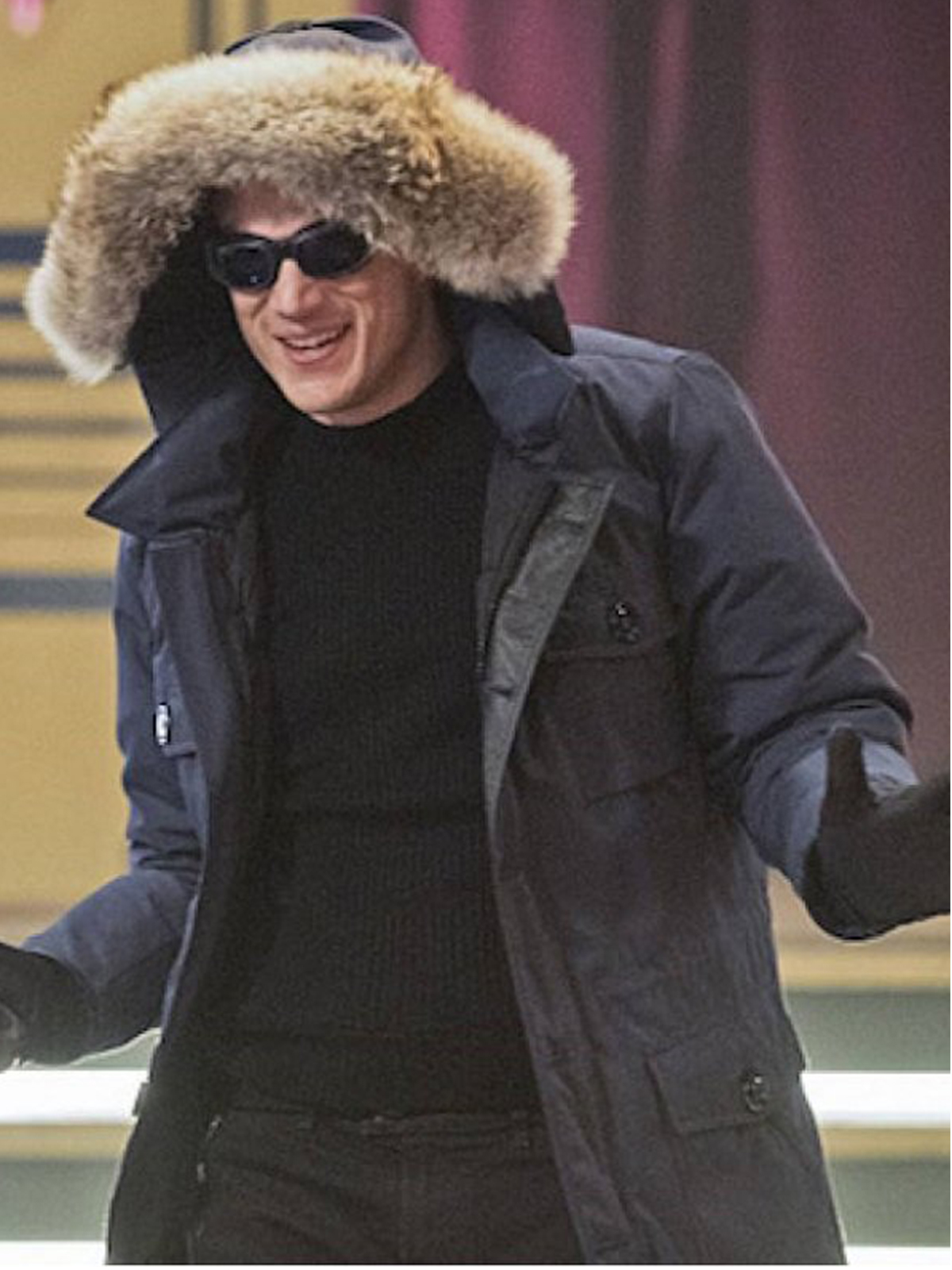 Wentworth Miller The Captain Cold Hoodie Jacket