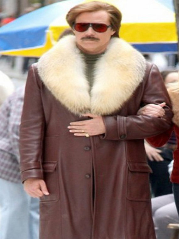 Will Ferrell Anchorman 2 Legend Continues Ron Coat