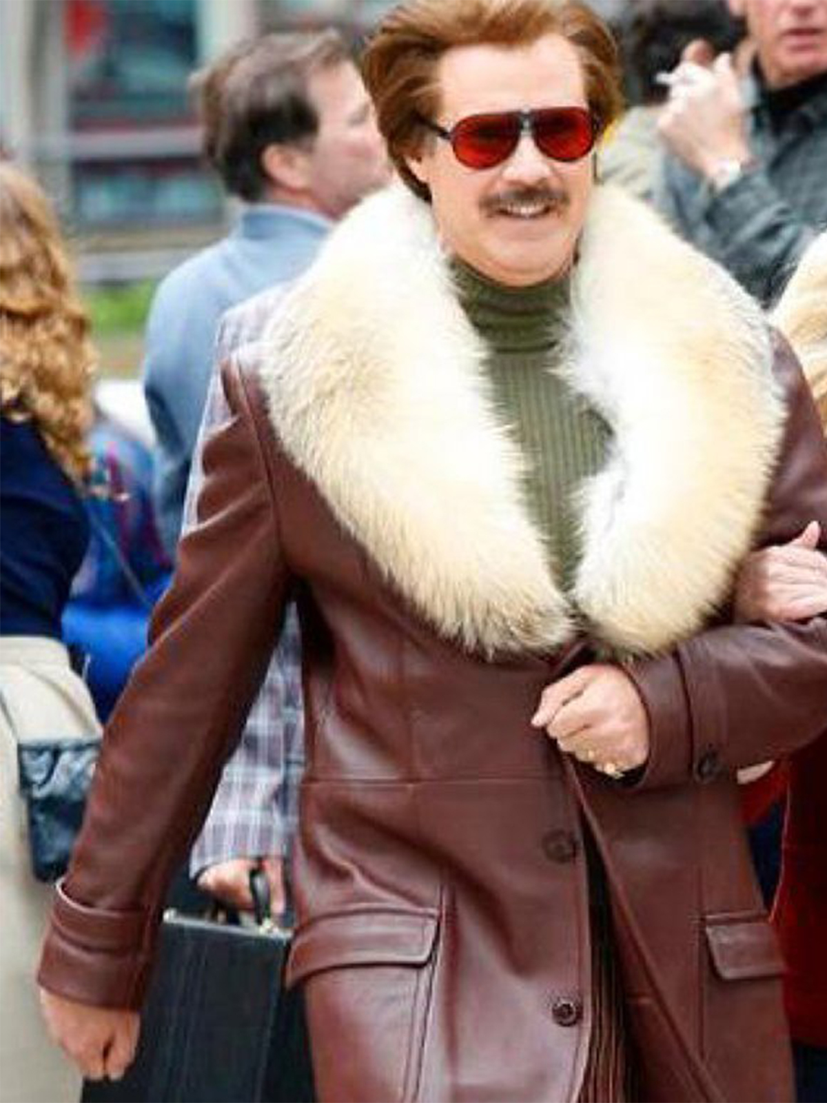 Will Ferrell Anchorman Legend Continues Ron Burgundy Coat