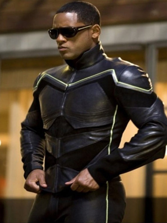 Will Smith Hancock Leather Jacket