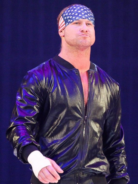 Wrestler Dolph Ziggler Black Jacket