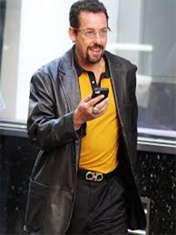 Adam Sandler Uncut Gems Leather Jacket