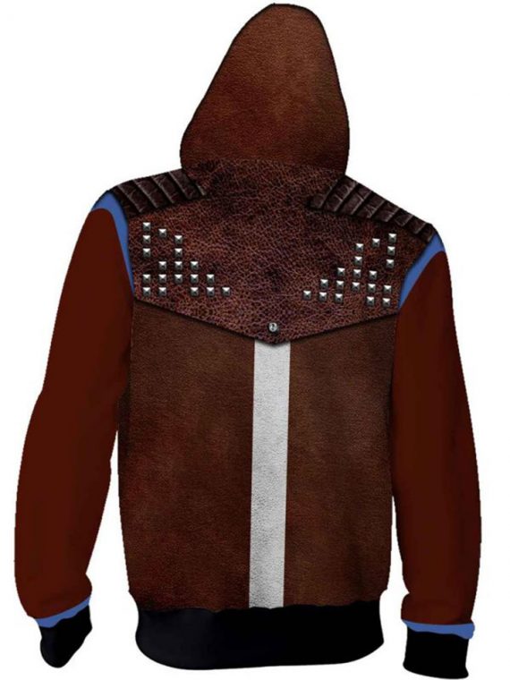 Aiden Caldwell Dying Light 2 Brown Hoodie