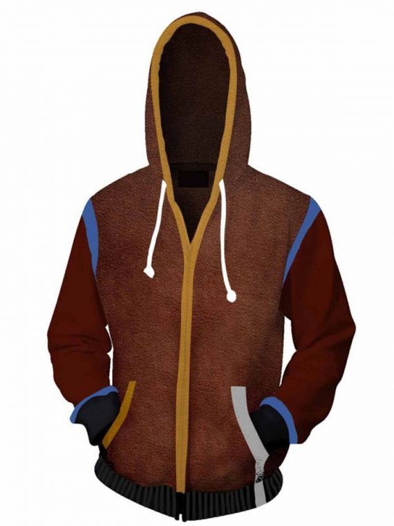 Aiden Caldwell Dying Light 2 Brown Hoodie - Image 2