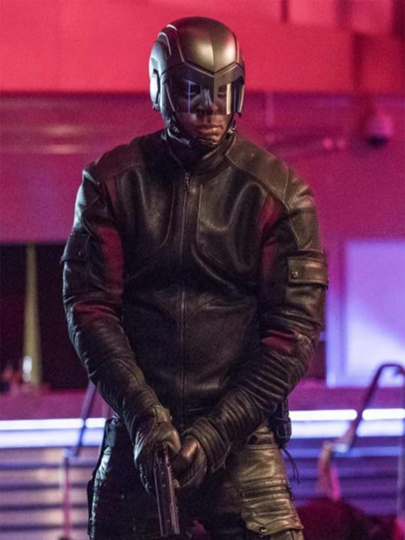 Arrow Season 6 John Diggle Leather Jacket