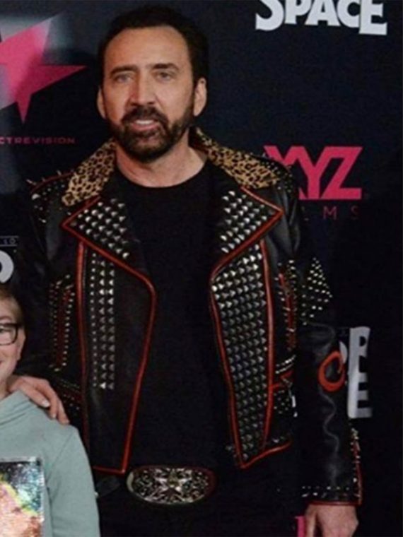 Color Out of Space Nicolas Cage Studd Jacket