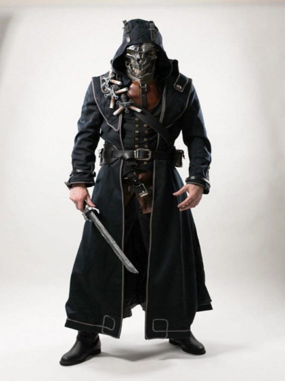 Corvo Attano Dishonored Leather Trench coat