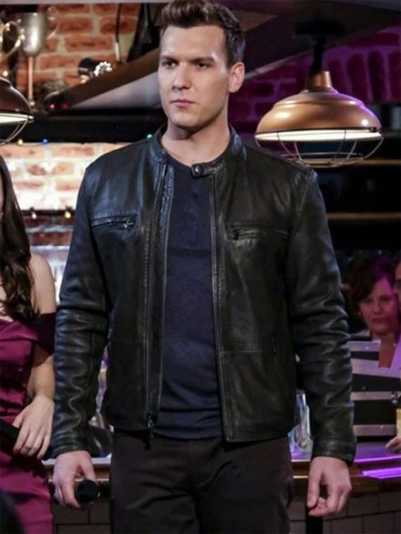 Crazy Ex Girlfriend Scott Michael Foster Black Jacket