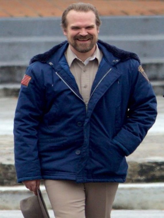 David Harbour Stranger Things Jacket