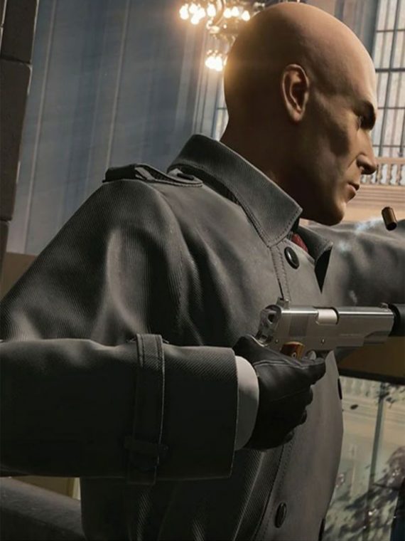 Hitman 2 Silent Assassi Agent 47 Trench Coat - Image 2