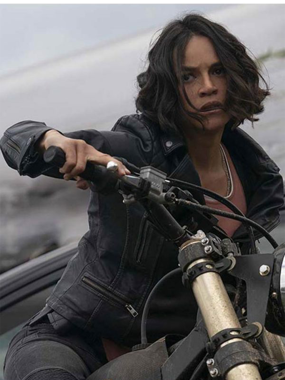 Letty Ortiz F9 Motorcycle Leather Jacket