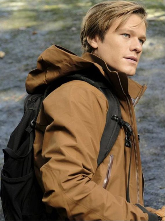 Lucas Till Macgyver Cotton Jacket with Hood