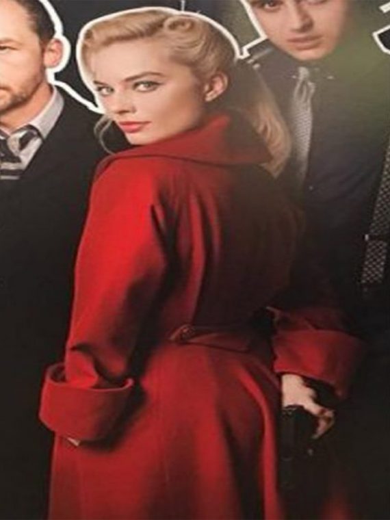 Margot Robbie Red Coat