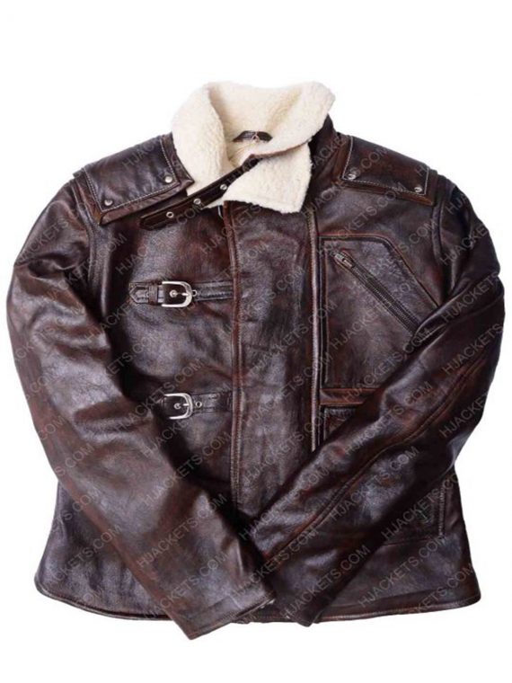 New Order B.j Wolfenstein Leather Jacket