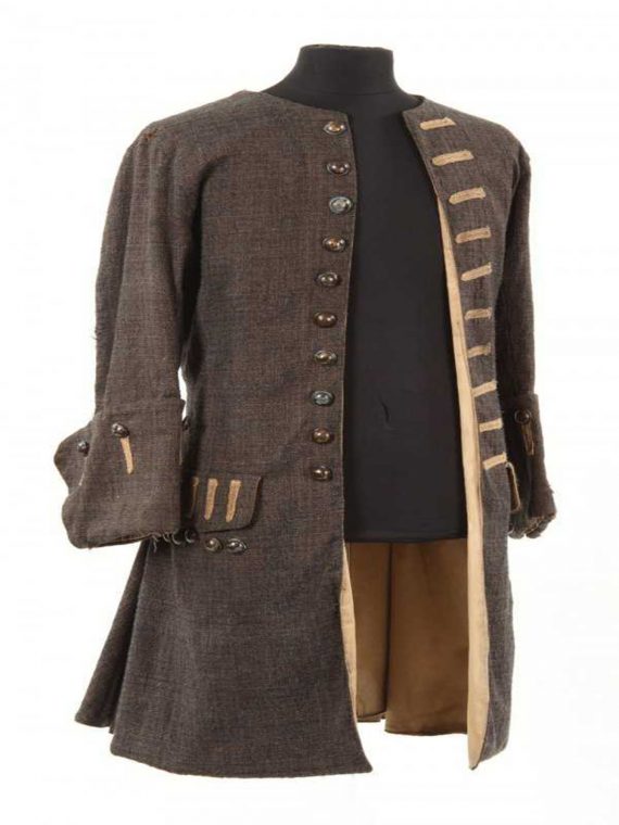 Pirates of The Caribbean Jack Sparrow Wool Coat