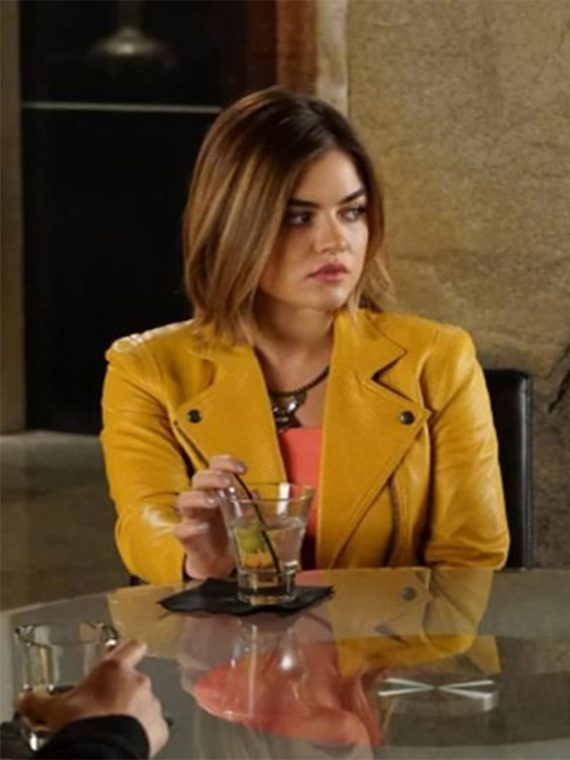 Pretty Little Liars Aria Yellow Jacket