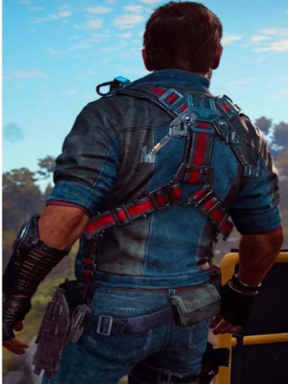 Rico Rodriguez Just Cause 3 Leather Jacket - Image 2