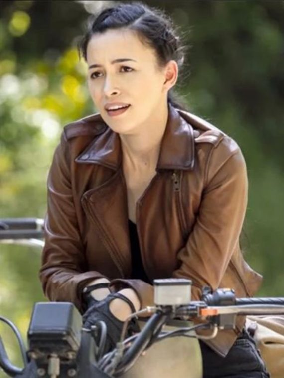 Rosita Espinosa The Walking Dead Biker Jacket