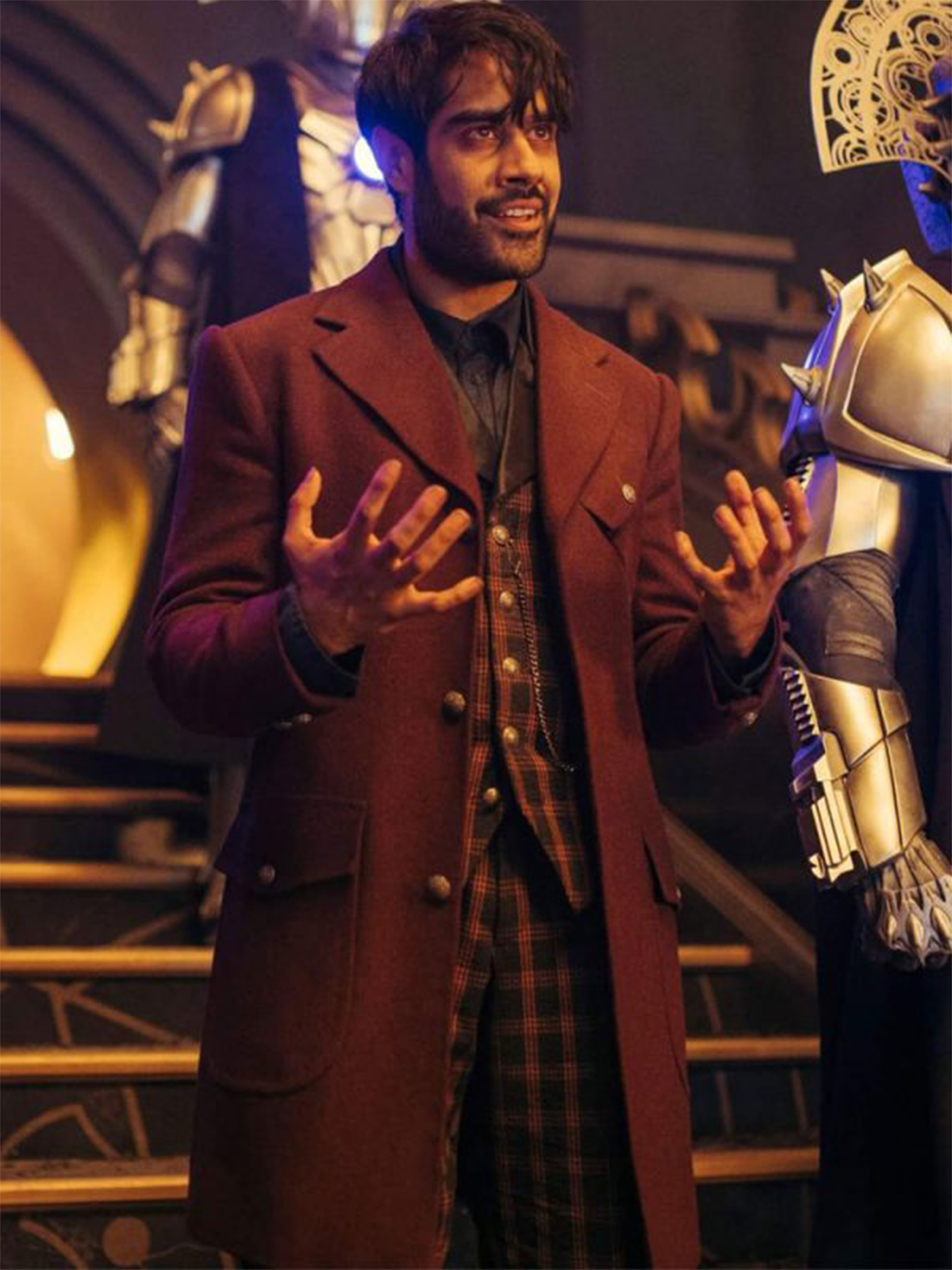 Sacha Dhawan Doctor Season 12 Coat