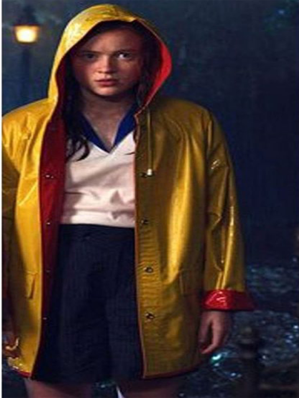 Sadie Sink Stranger Things Rain Coat