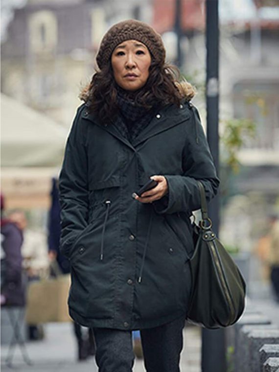 Sandra Oh Killing Eve Coat