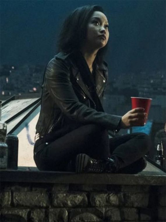 Saya Kuroki Deadly Class Biker Jacket