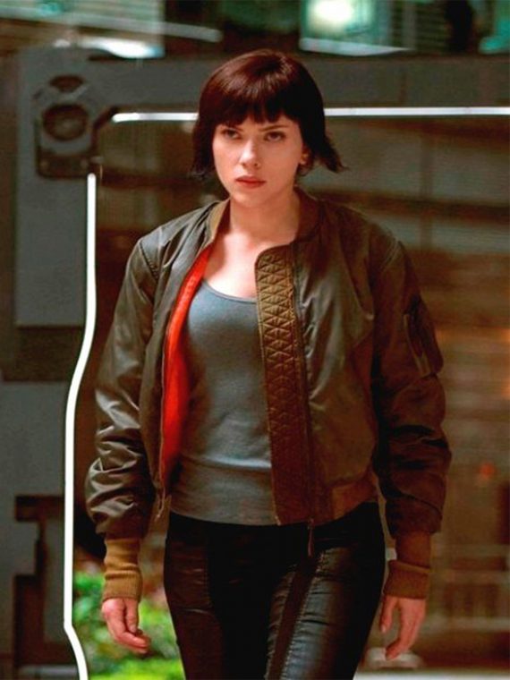 Scarlett Johansson Ghost In The Shell Major Jacket