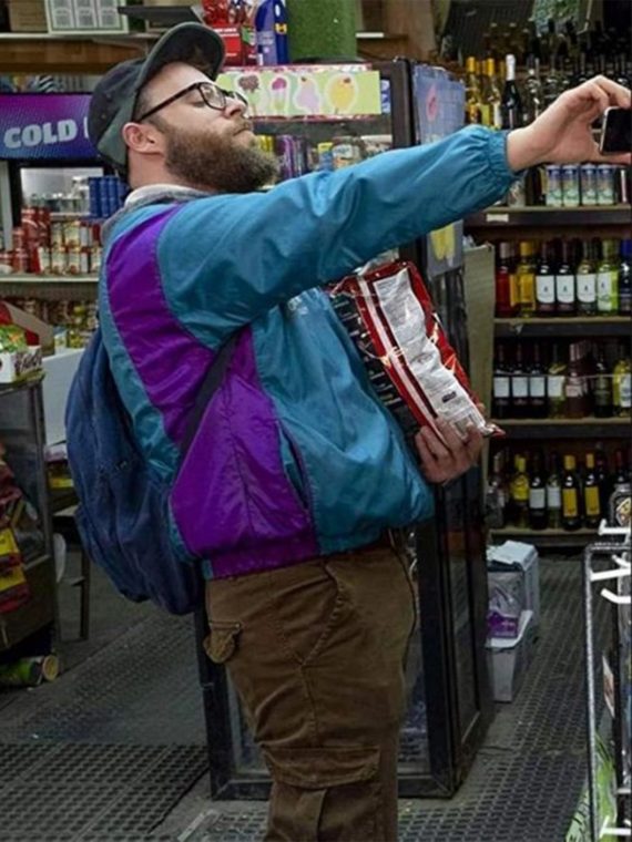 Seth Rogen Long Parachute Jacket