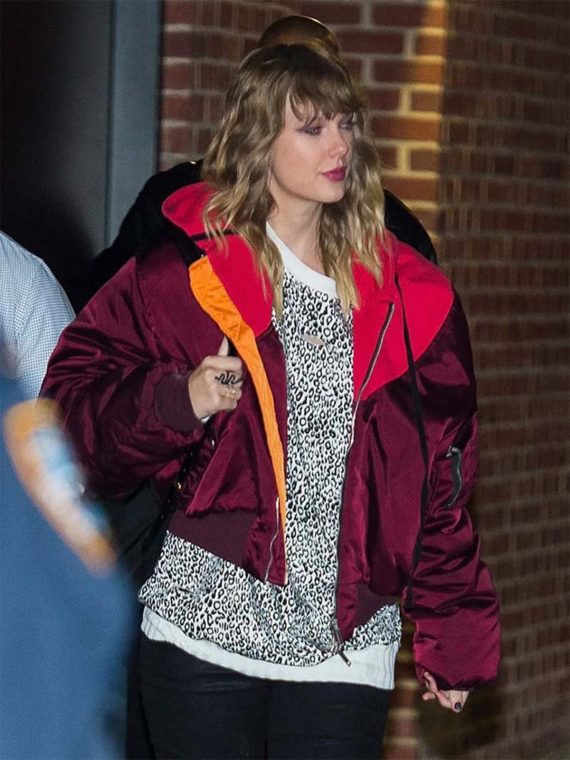 Taylor Swift Satin Jacket