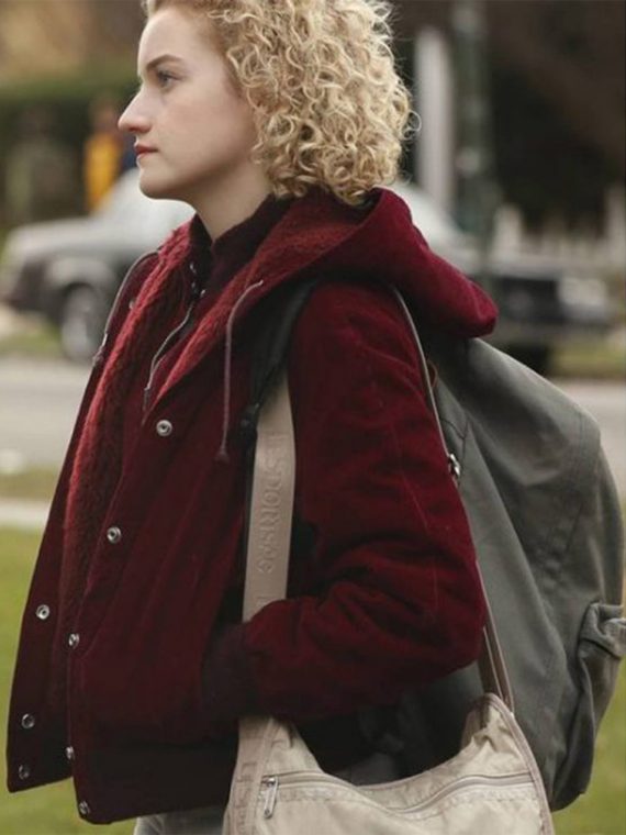 The Americans Julia Garner Jacket with Hood - Image 4