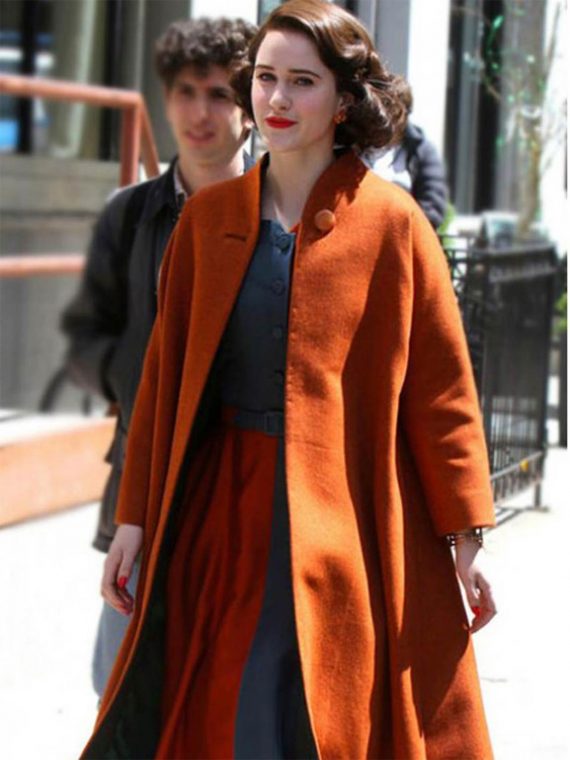 The Marvelous Mrs.Maisel Rachel Apricot Coat