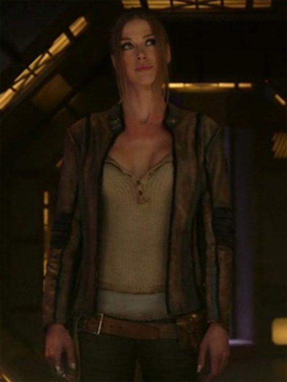 The Orville Season 02 Adrianne Palicki Leather Jacket