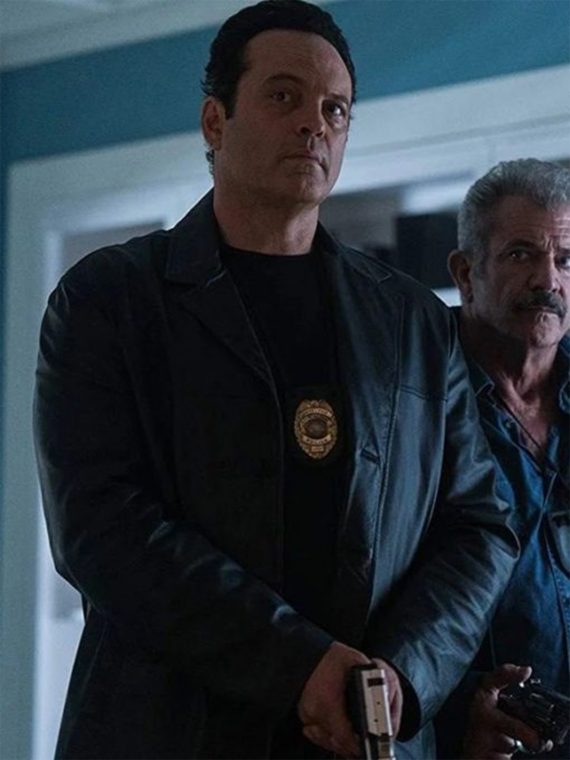 Vince Vaughn Dragged Across Concrete Black Jacket