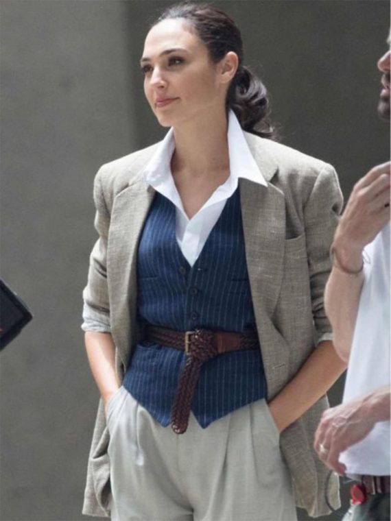 Wonder 1984 Diana Prince Grey Blazer