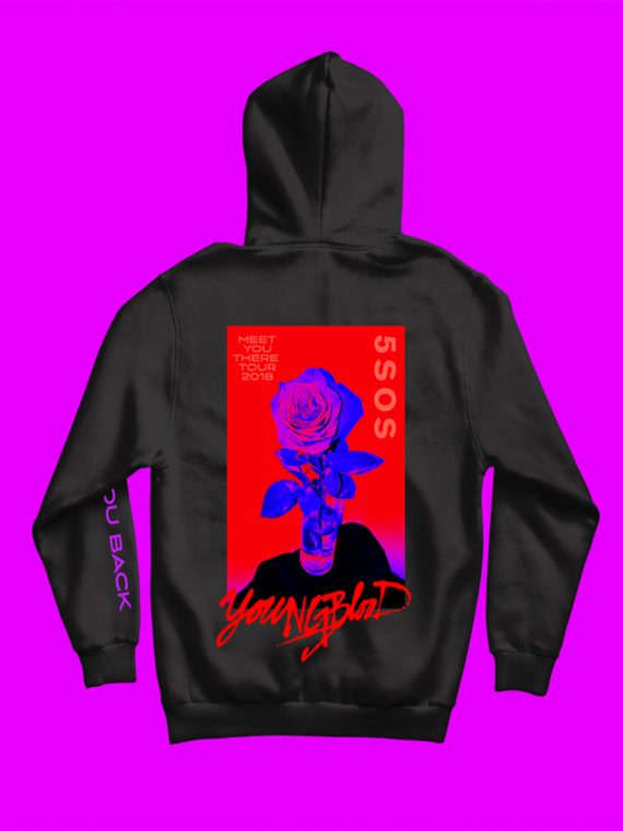 5Sos New Fashion Tour Black Hoodie