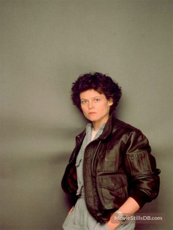 Aliens Sigourney Weaver Leather Jacket