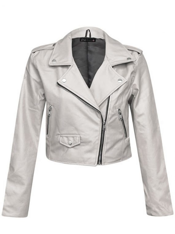 All Saints My Body My Choice Womens Leather Jacket