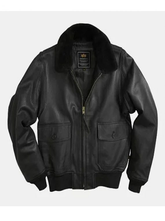 Alpha Industries G-1 Leather Jacket