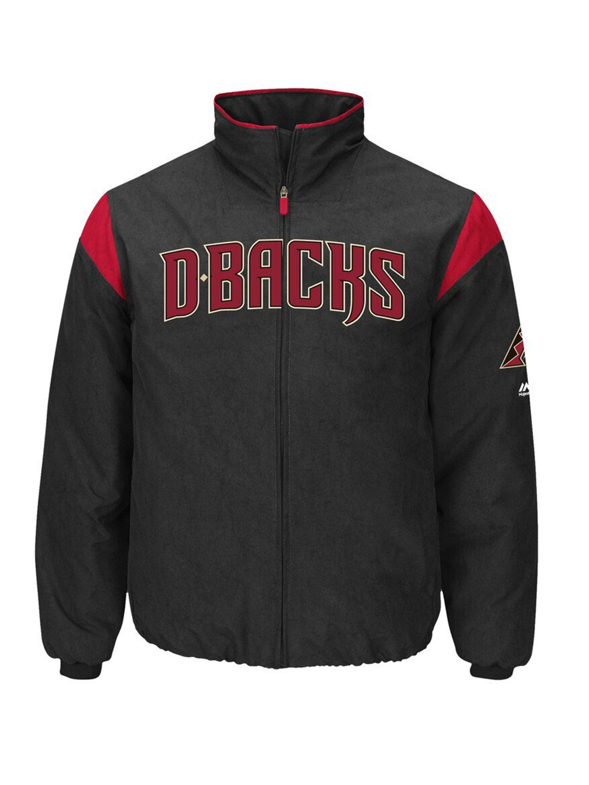 Arizona Diamondbacks Majestic Black On-Field Jacket